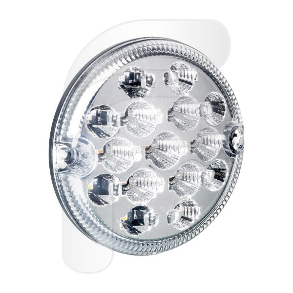 PILOTO REDONDO LED 3 FUNCIONES 12/24V 95MM